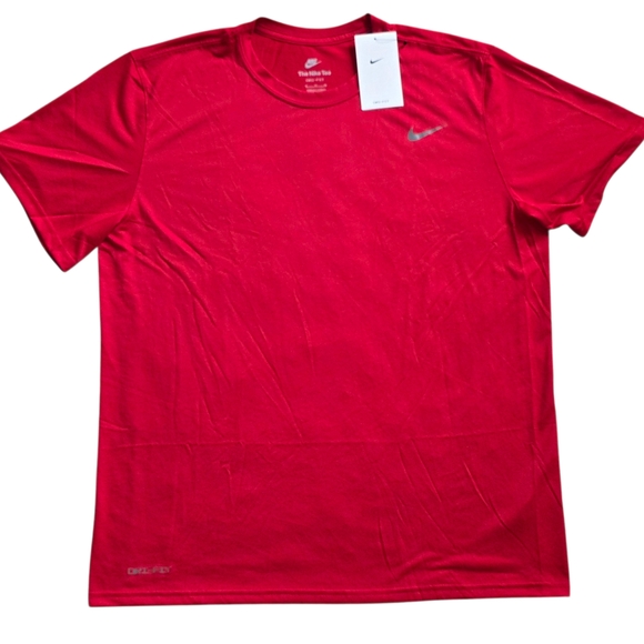 Nike Other - Nike NWT XL Red Dri Fit Performance Shirt Gym Shirt Extra Large